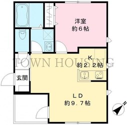 仮称　フィカーサＫ下馬の物件間取画像